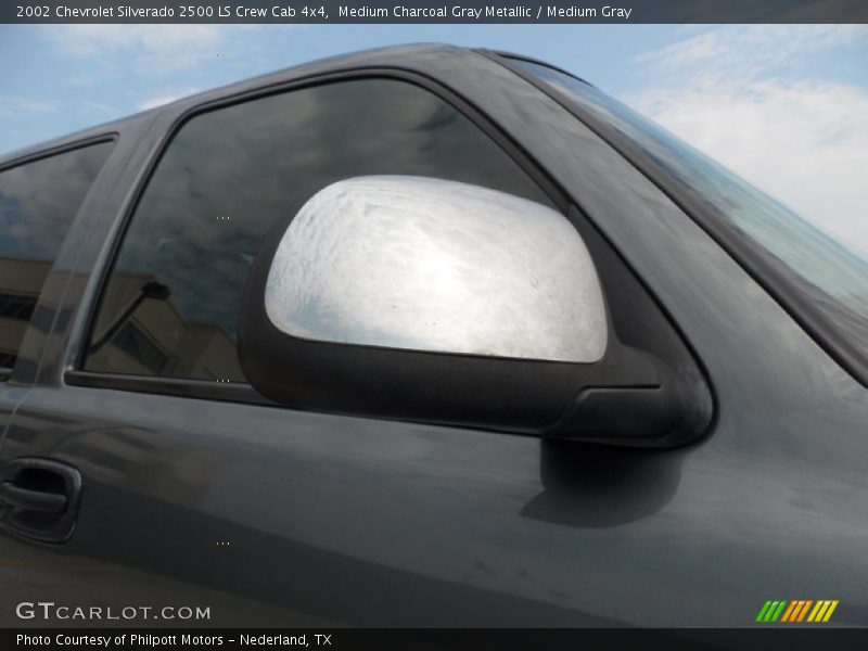 Medium Charcoal Gray Metallic / Medium Gray 2002 Chevrolet Silverado 2500 LS Crew Cab 4x4