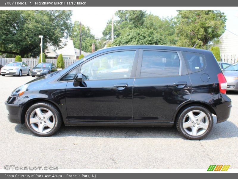 Nighthawk Black Pearl / Black 2007 Honda Fit