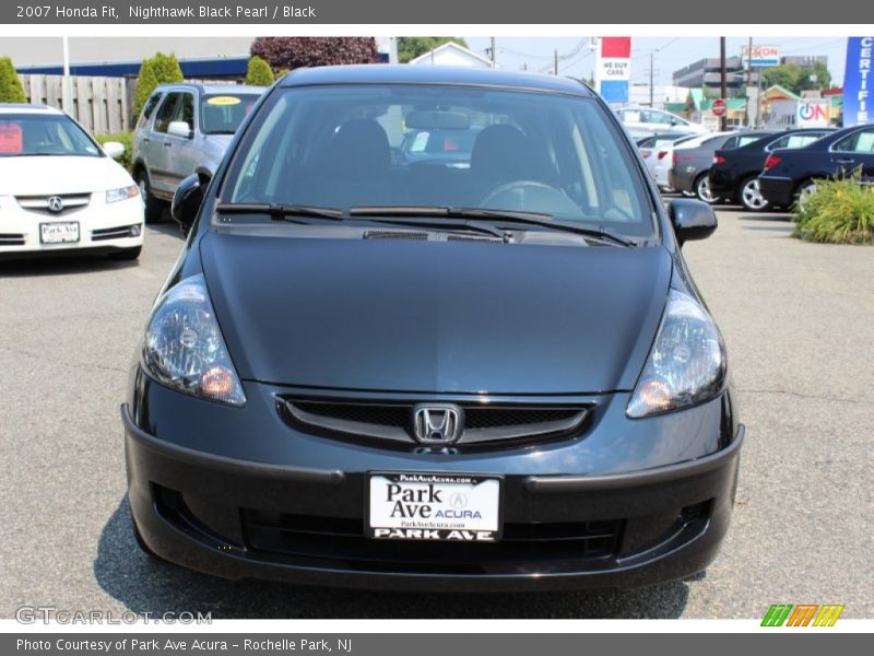 Nighthawk Black Pearl / Black 2007 Honda Fit