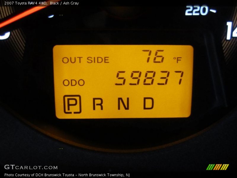 Black / Ash Gray 2007 Toyota RAV4 4WD