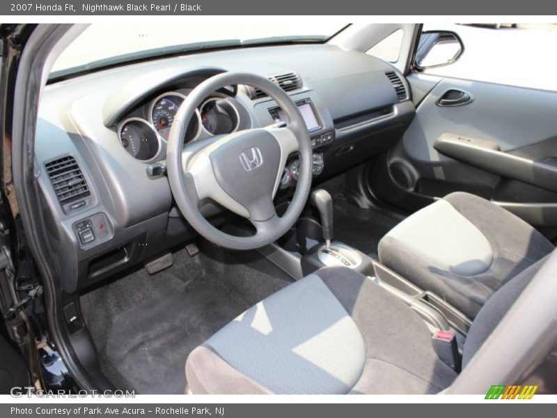 Nighthawk Black Pearl / Black 2007 Honda Fit