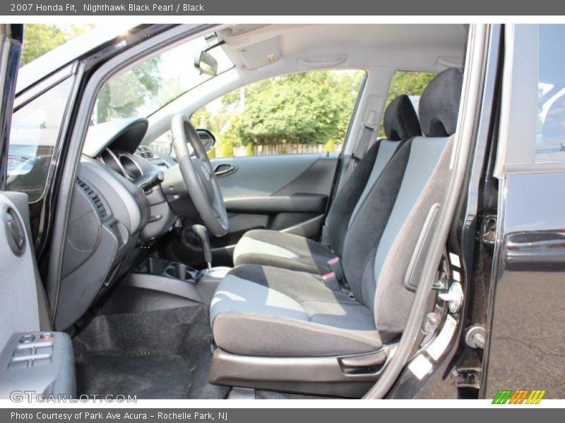 Nighthawk Black Pearl / Black 2007 Honda Fit