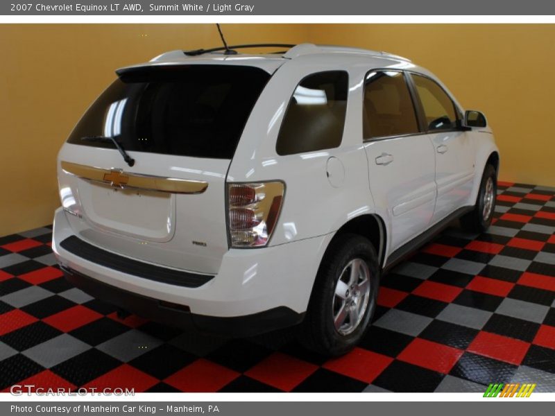 Summit White / Light Gray 2007 Chevrolet Equinox LT AWD