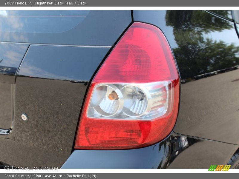 Nighthawk Black Pearl / Black 2007 Honda Fit