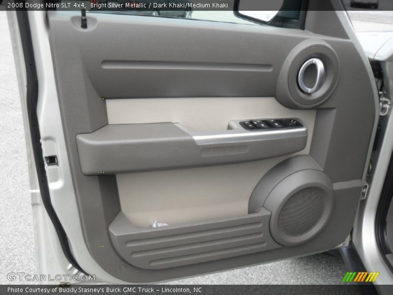 Bright Silver Metallic / Dark Khaki/Medium Khaki 2008 Dodge Nitro SLT 4x4