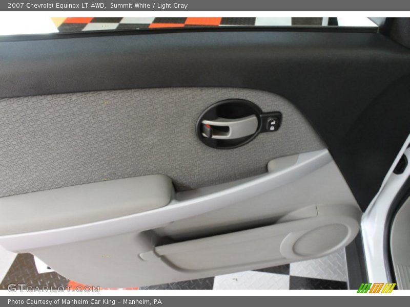 Summit White / Light Gray 2007 Chevrolet Equinox LT AWD