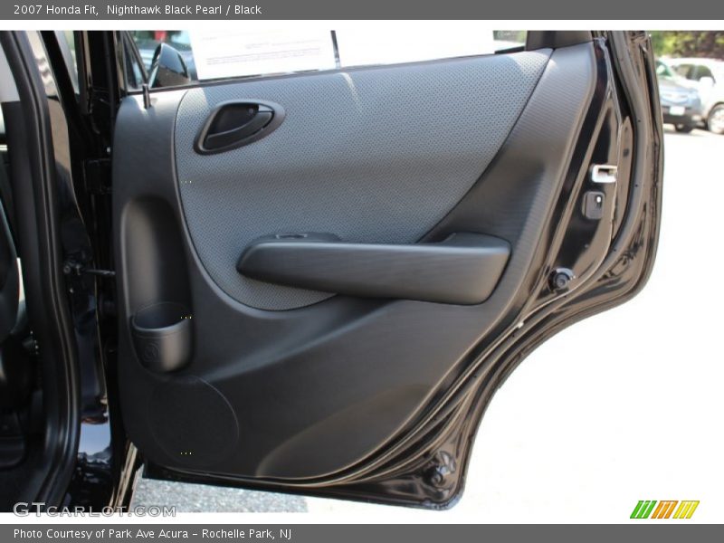 Nighthawk Black Pearl / Black 2007 Honda Fit