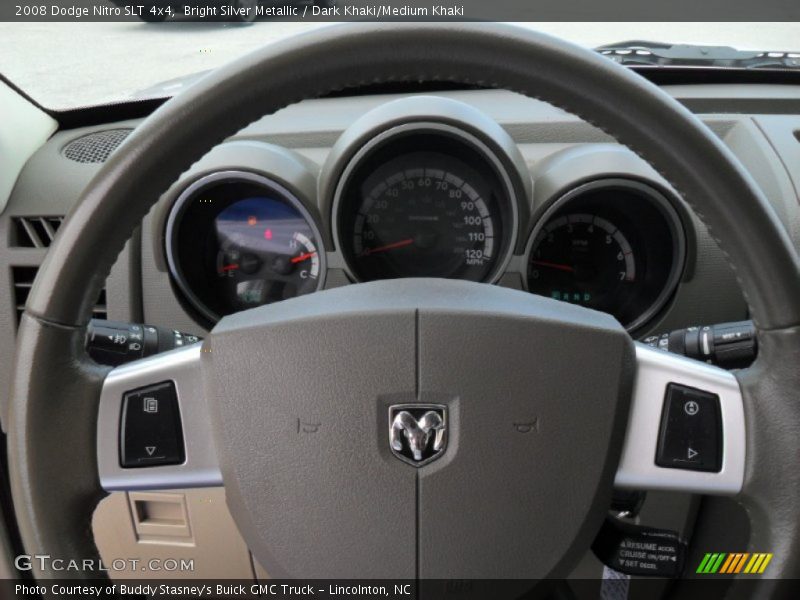 Bright Silver Metallic / Dark Khaki/Medium Khaki 2008 Dodge Nitro SLT 4x4