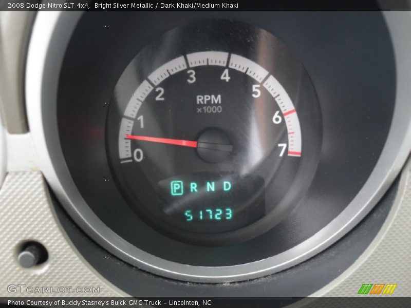 Bright Silver Metallic / Dark Khaki/Medium Khaki 2008 Dodge Nitro SLT 4x4