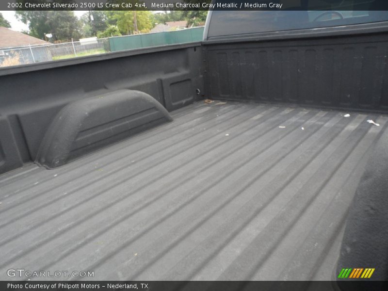 Medium Charcoal Gray Metallic / Medium Gray 2002 Chevrolet Silverado 2500 LS Crew Cab 4x4