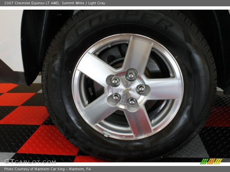 Summit White / Light Gray 2007 Chevrolet Equinox LT AWD