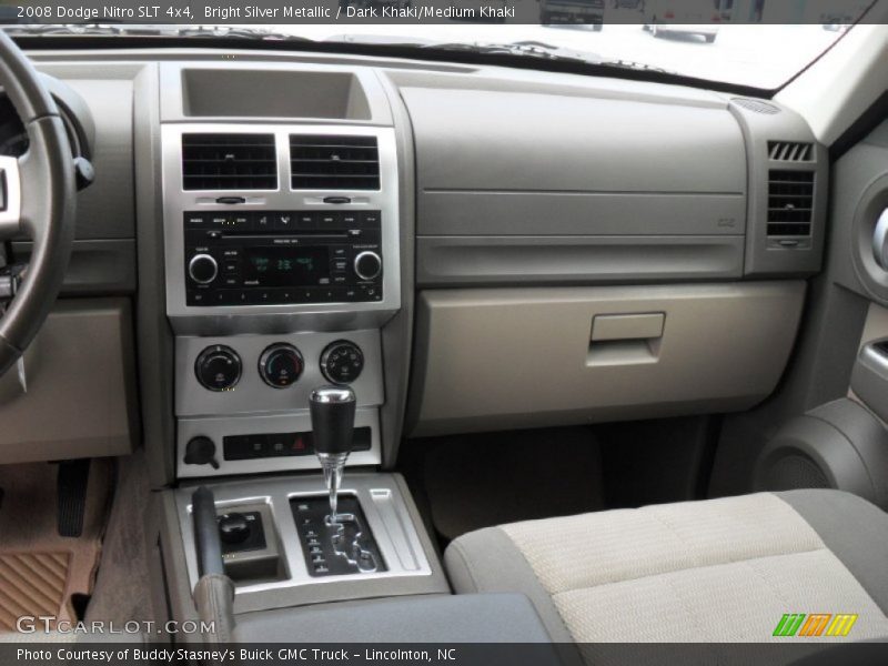 Bright Silver Metallic / Dark Khaki/Medium Khaki 2008 Dodge Nitro SLT 4x4