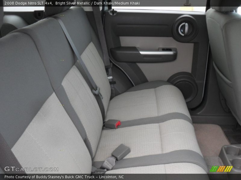 Bright Silver Metallic / Dark Khaki/Medium Khaki 2008 Dodge Nitro SLT 4x4
