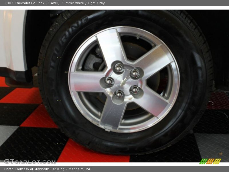 Summit White / Light Gray 2007 Chevrolet Equinox LT AWD