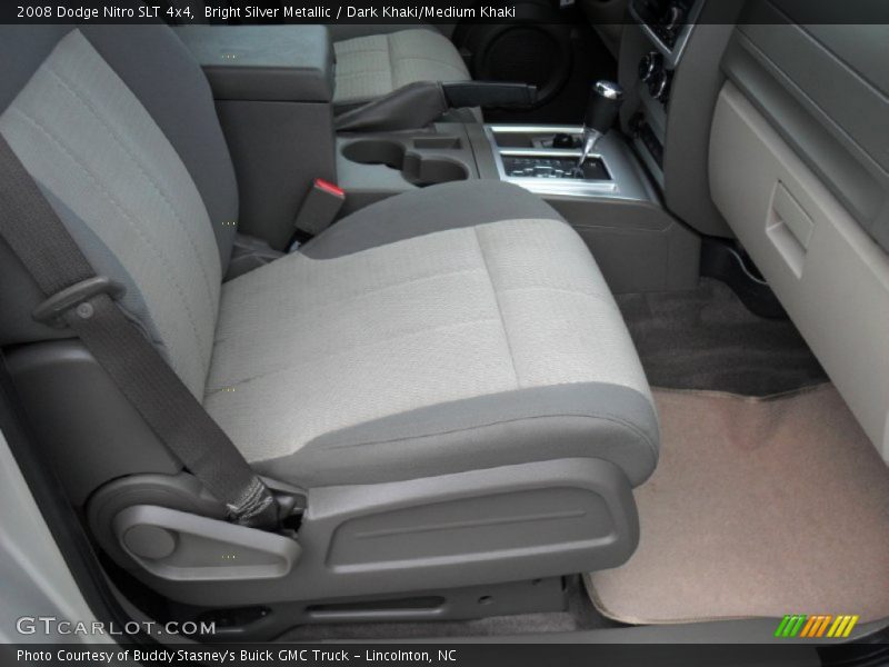 Bright Silver Metallic / Dark Khaki/Medium Khaki 2008 Dodge Nitro SLT 4x4