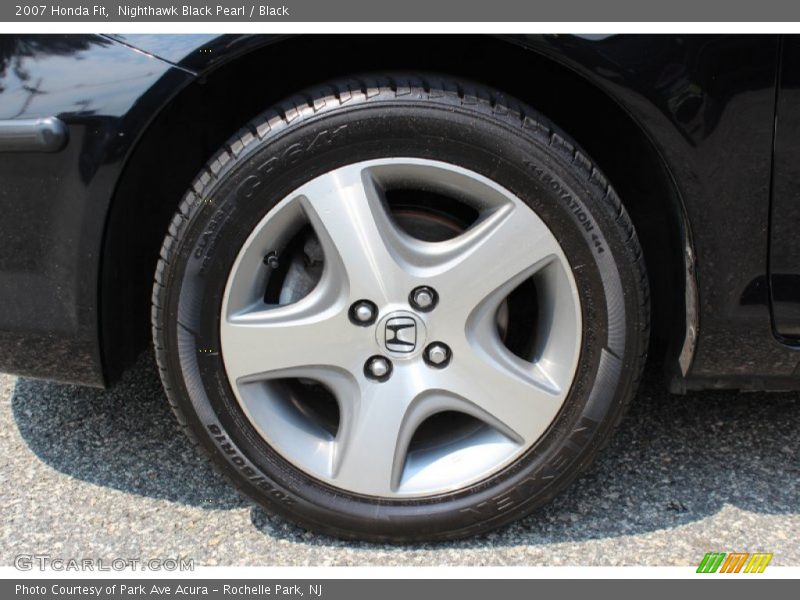 Nighthawk Black Pearl / Black 2007 Honda Fit