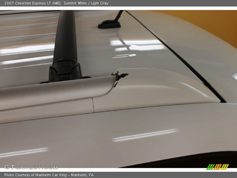 Summit White / Light Gray 2007 Chevrolet Equinox LT AWD