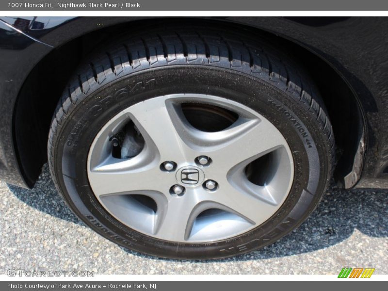 Nighthawk Black Pearl / Black 2007 Honda Fit