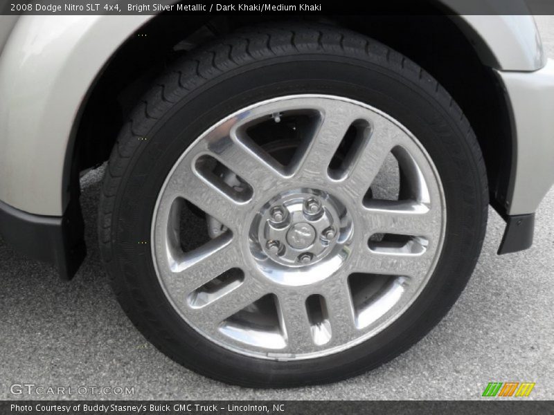 Bright Silver Metallic / Dark Khaki/Medium Khaki 2008 Dodge Nitro SLT 4x4
