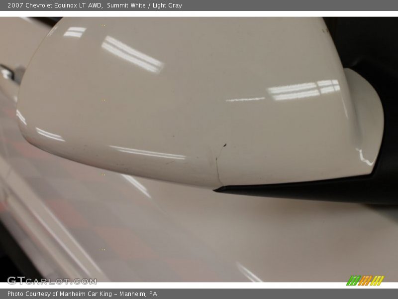Summit White / Light Gray 2007 Chevrolet Equinox LT AWD