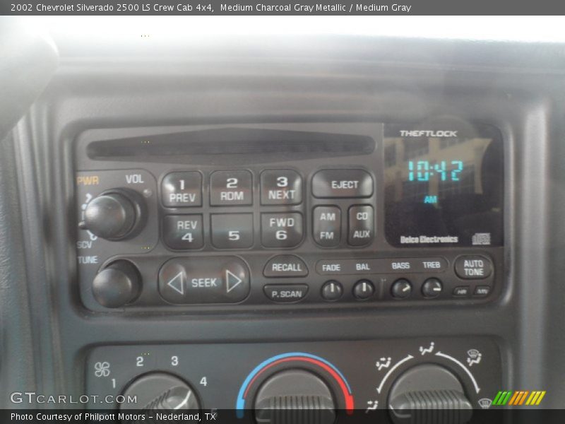 Audio System of 2002 Silverado 2500 LS Crew Cab 4x4