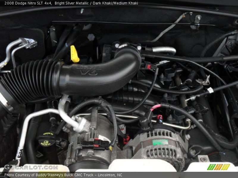 Bright Silver Metallic / Dark Khaki/Medium Khaki 2008 Dodge Nitro SLT 4x4