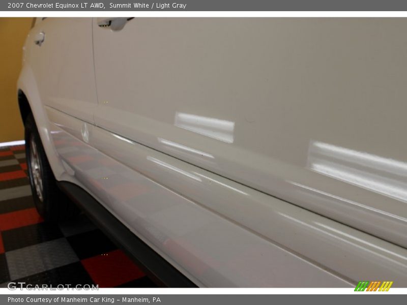 Summit White / Light Gray 2007 Chevrolet Equinox LT AWD