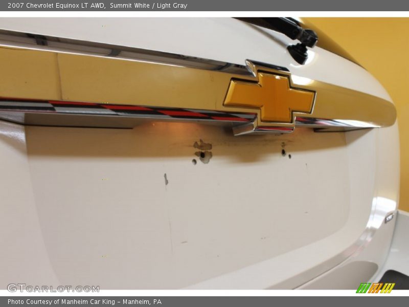 Summit White / Light Gray 2007 Chevrolet Equinox LT AWD