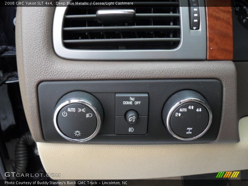 Deep Blue Metallic / Cocoa/Light Cashmere 2008 GMC Yukon SLT 4x4