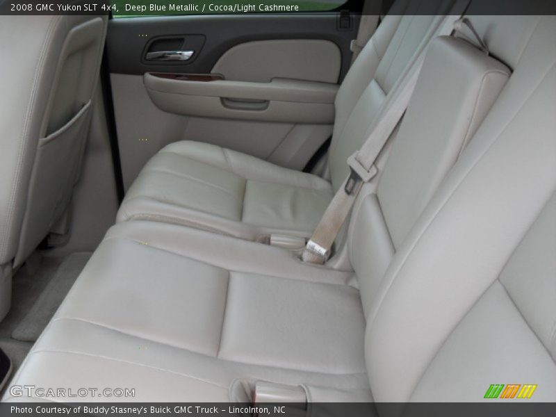 Deep Blue Metallic / Cocoa/Light Cashmere 2008 GMC Yukon SLT 4x4