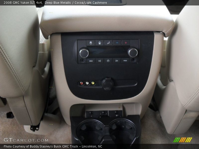 Deep Blue Metallic / Cocoa/Light Cashmere 2008 GMC Yukon SLT 4x4