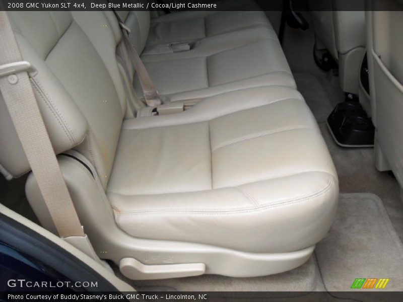 Deep Blue Metallic / Cocoa/Light Cashmere 2008 GMC Yukon SLT 4x4