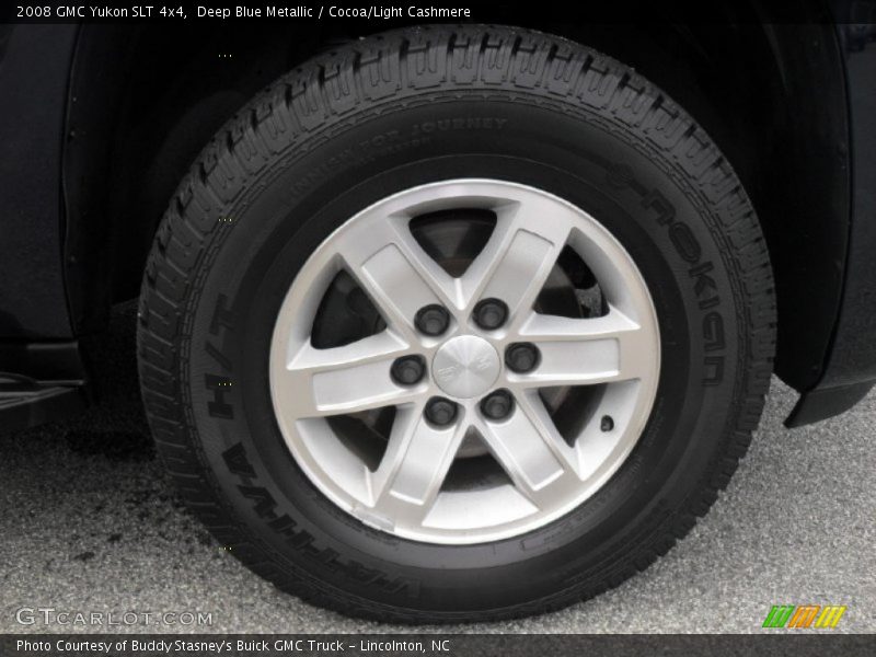Deep Blue Metallic / Cocoa/Light Cashmere 2008 GMC Yukon SLT 4x4