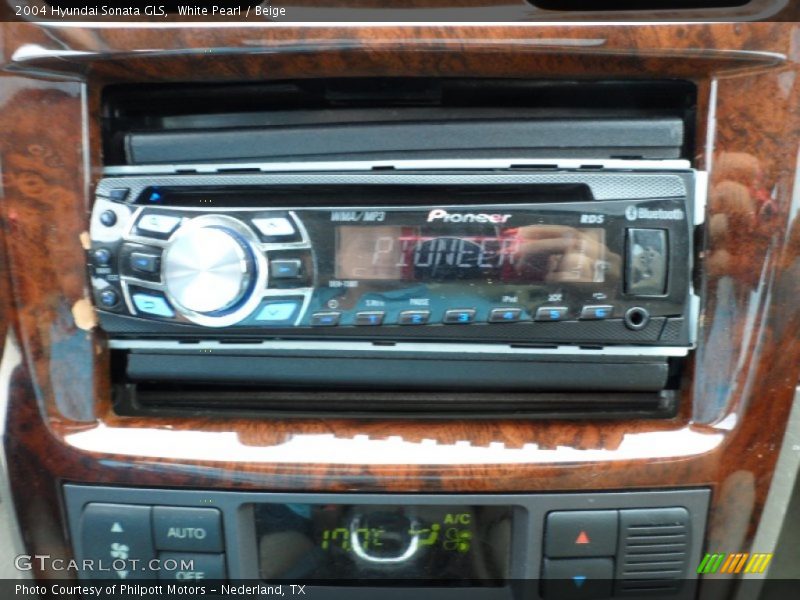 White Pearl / Beige 2004 Hyundai Sonata GLS