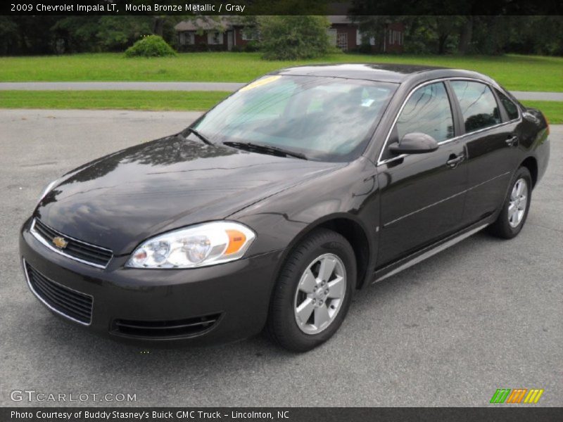 Mocha Bronze Metallic / Gray 2009 Chevrolet Impala LT