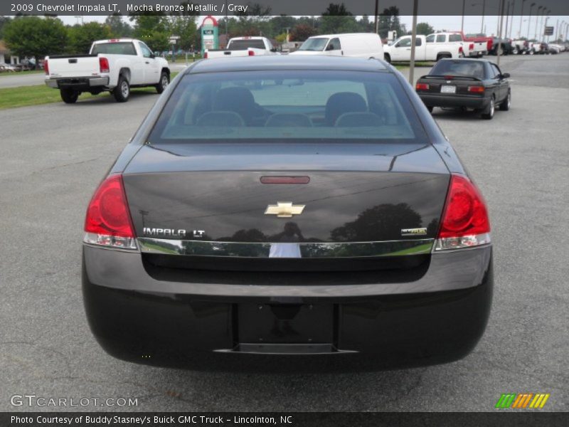 Mocha Bronze Metallic / Gray 2009 Chevrolet Impala LT