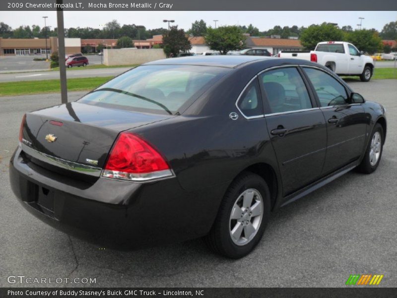 Mocha Bronze Metallic / Gray 2009 Chevrolet Impala LT