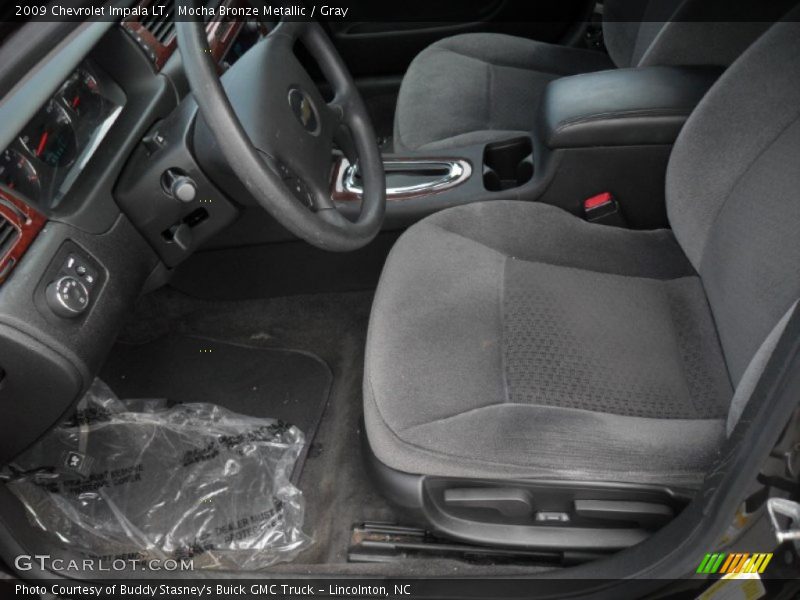 Mocha Bronze Metallic / Gray 2009 Chevrolet Impala LT