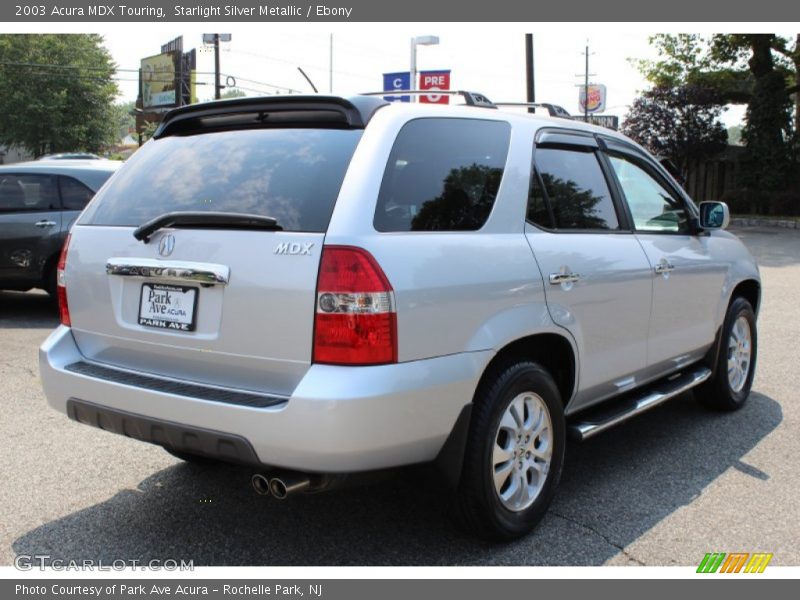 Starlight Silver Metallic / Ebony 2003 Acura MDX Touring