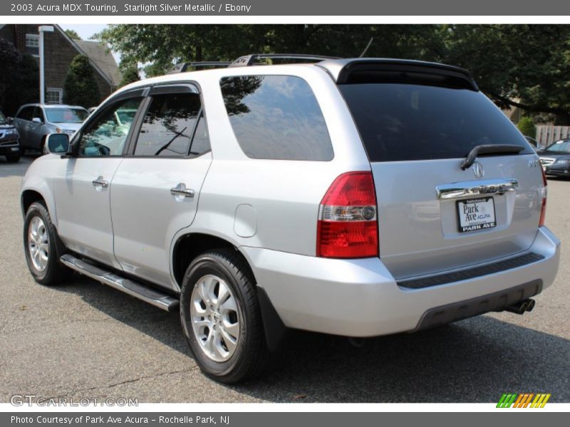 Starlight Silver Metallic / Ebony 2003 Acura MDX Touring