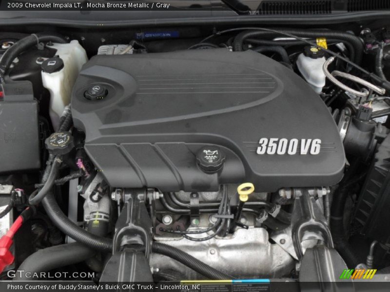 Mocha Bronze Metallic / Gray 2009 Chevrolet Impala LT