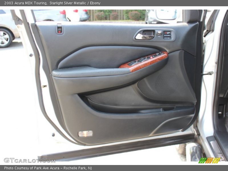 Starlight Silver Metallic / Ebony 2003 Acura MDX Touring