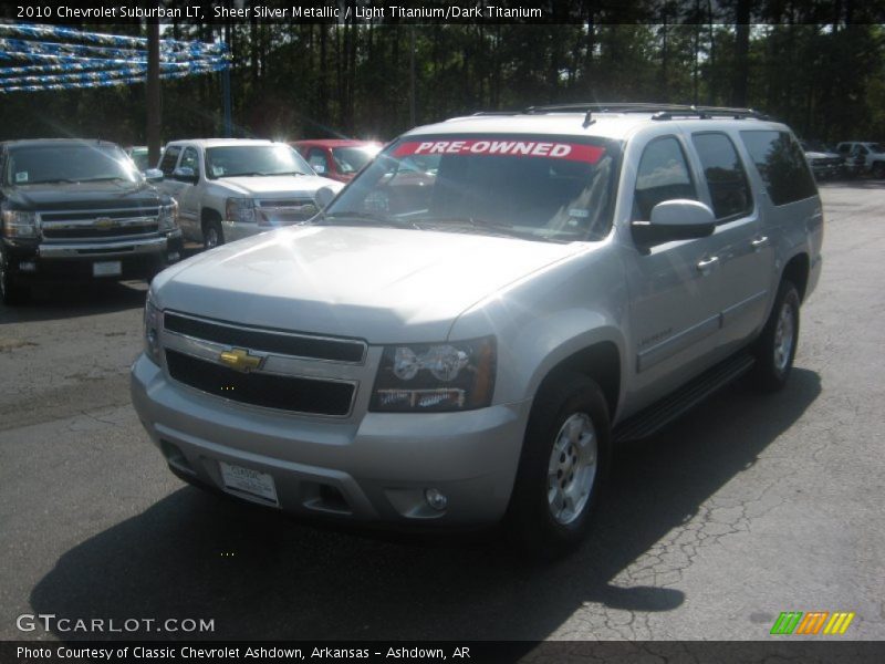 Sheer Silver Metallic / Light Titanium/Dark Titanium 2010 Chevrolet Suburban LT