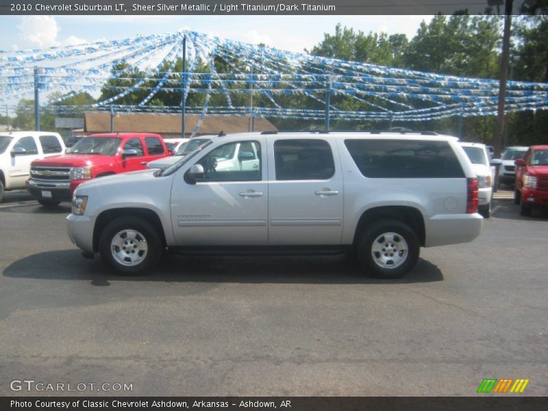Sheer Silver Metallic / Light Titanium/Dark Titanium 2010 Chevrolet Suburban LT
