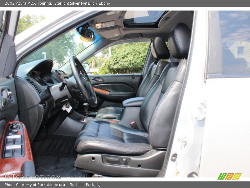 Starlight Silver Metallic / Ebony 2003 Acura MDX Touring
