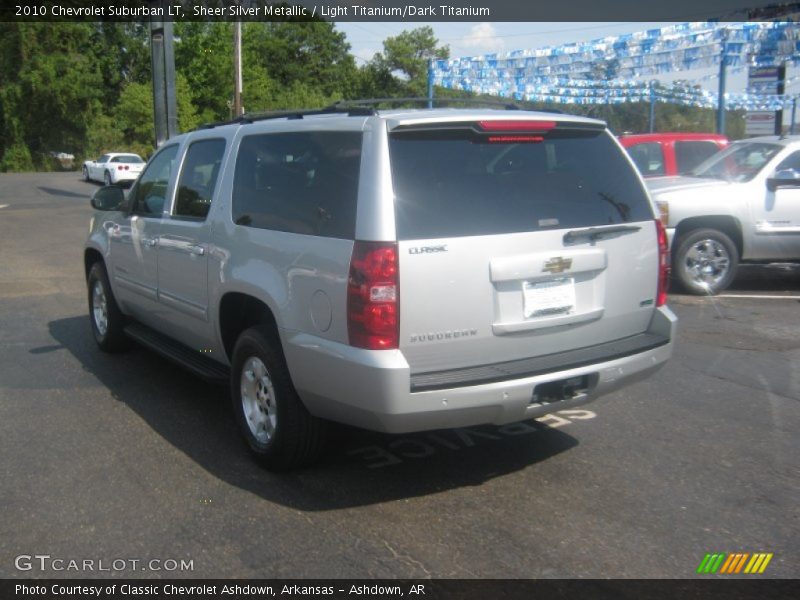 Sheer Silver Metallic / Light Titanium/Dark Titanium 2010 Chevrolet Suburban LT