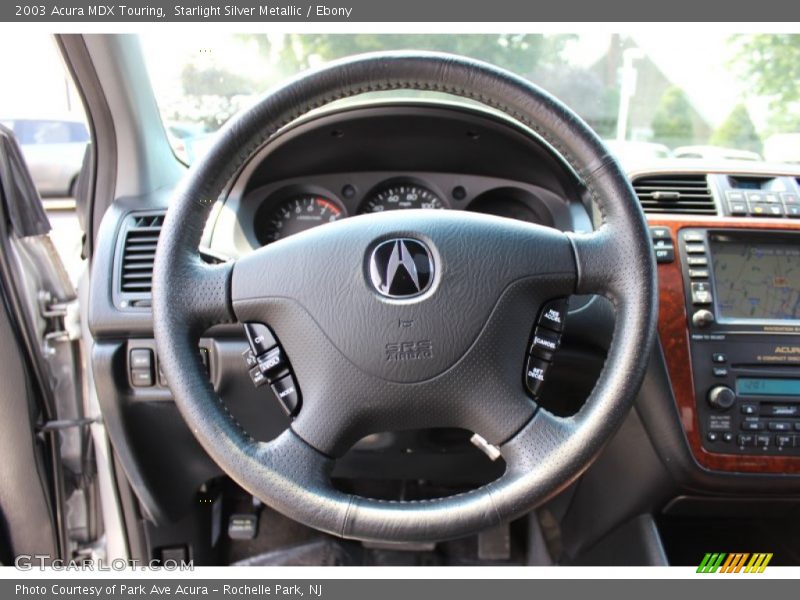 Starlight Silver Metallic / Ebony 2003 Acura MDX Touring