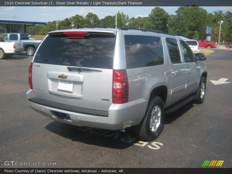 Sheer Silver Metallic / Light Titanium/Dark Titanium 2010 Chevrolet Suburban LT