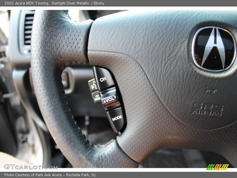 Starlight Silver Metallic / Ebony 2003 Acura MDX Touring