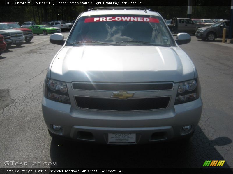 Sheer Silver Metallic / Light Titanium/Dark Titanium 2010 Chevrolet Suburban LT